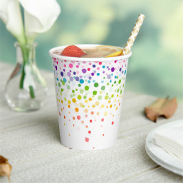 Farbenfroher Spritzer | Feiern Pappbecher
