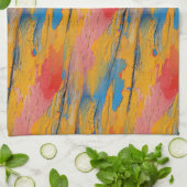 Farbenfroher Spritzer Geschirrtuch (Gefaltet)