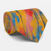 Farbenfroher Spritzer Krawatte (Gerollt)