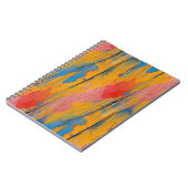 Farbenfroher Spritzer Notizblock (Linke Seite)