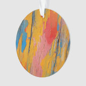 Farbenfroher Spritzer Ornament (Vorderseite)