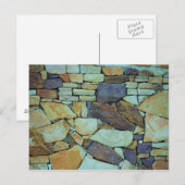 Farbenfroher Stack Postkarte (Vorne/Hinten)