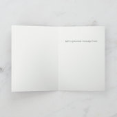 Farbenfroher Stift Gezeichnet Blume Danke Karte (Innenseite)