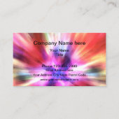 Farbenfroher Stil der kühlen Gefärbte Krawatte Visitenkarte (Vorderseite)