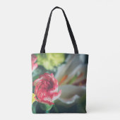 Farbenfroher Strauß von Blume Tasche (Rückseite)
