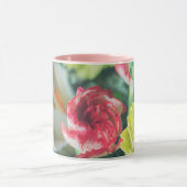 Farbenfroher Strauß von Blume Tasse (Zentrum)