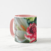 Farbenfroher Strauß von Blume Tasse (Vorderseite Links)