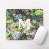 Farbenfroher, sukkultureller Garten Mousepad (Mit Mouse)