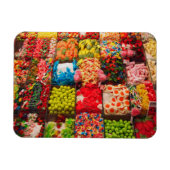Farbenfroher Süßwarenmagnet Magnet (Horizontal)