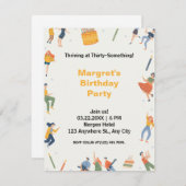 Farbenfroher Tanz und niedlicher Geburtstag (Vorne/Hinten)