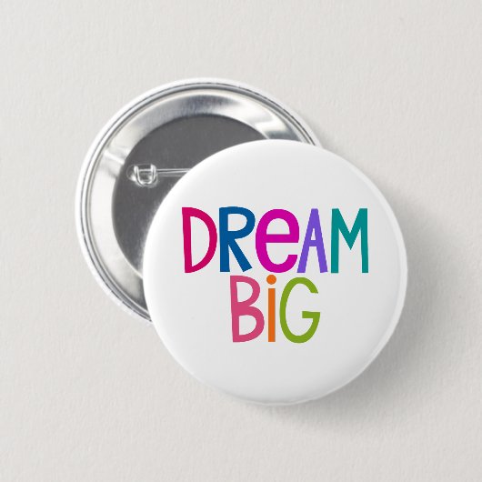 Farbenfroher Traum Big Button (Vorne & Hinten)