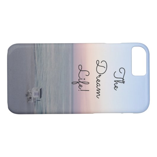 Farbenfroher Traum Strand Sonnenaufgang Case-Mate iPhone Hülle (Rückseite (Horizontal))