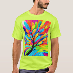 Farbenfroher Traumbaum T-Shirt