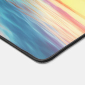 Farbenfroher Traumstrand Schreibtischunterlage (Ecke)