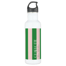 Farbenfroher, trendiger, grüner Farbblock Moderne  Edelstahlflasche