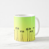 Farbenfroher, trendiger tropischer Sommer Kaffeetasse (VorderseiteRechts)