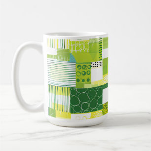 Farbenfroher tropischer Blumenkaffee-Mug – Lebendi Kaffeetasse