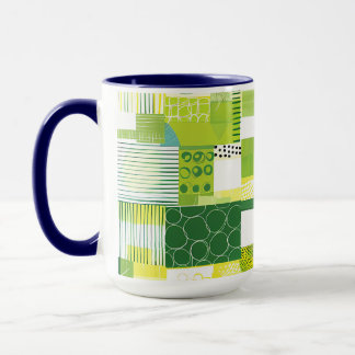 Farbenfroher tropischer Blumenkaffee-Mug – Lebendi Tasse