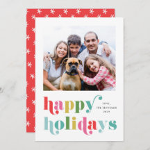 Farbenfroher Typ Modernes Foto glücklich