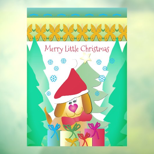 Farbenfroher Urlaub Fensteraufkleber (Blatt 3)