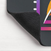 Farbenfroher Vater Mousepad (Ecke)