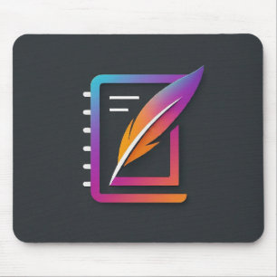 Farbenfroher Vater Mousepad