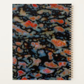 Farbenfroher versteinerter Dinosaurier Bone Planer (Rückseite)