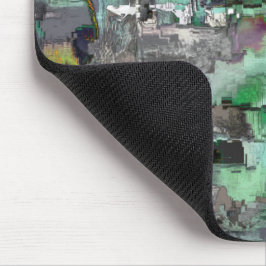 Farbenfroher virtueller Rock dominiert grau bis gr Mousepad