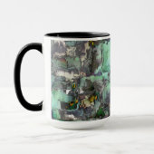 Farbenfroher virtueller Rock dominiert grau bis gr Tasse (Links)