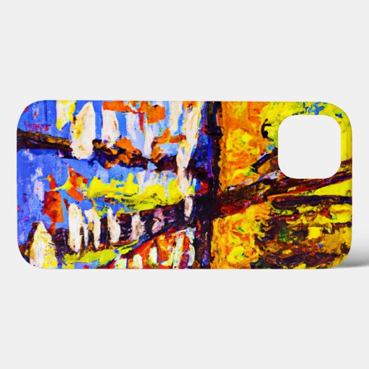 Farbenfroher Waldsumpf. Jetzt kaufen Case-Mate iPhone Hülle (Rückseite (Horizontal))