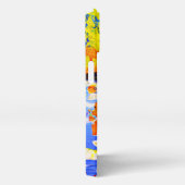 Farbenfroher Waldsumpf. Jetzt kaufen iPhone Hülle (Rechte Seite)