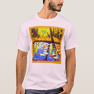 Farbenfroher Waldsumpf. Jetzt kaufen T-Shirt