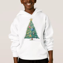 Farbenfroher Weihnachtsbaum