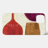 Farbenfroher Wein Case-Mate iPhone Hülle (Rückseite (Horizontal))