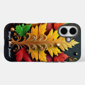 "Farbenfroher Wintergarten" Case-Mate iPhone Hülle (Rückseite (Horizontal))