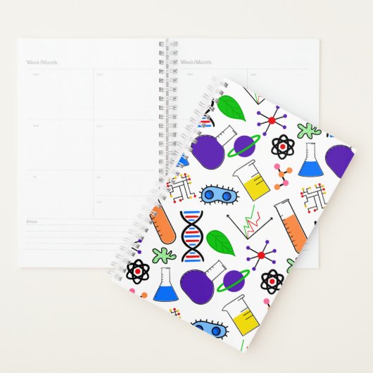 Farbenfroher Wissenschaftsplaner Planer (Anzeige)