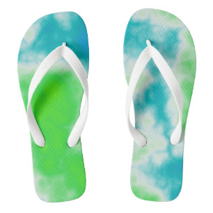 Farbenfrohes Abstrakt Badesandalen