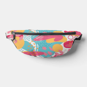 Farbenfrohes Abstrakt Bauchtasche