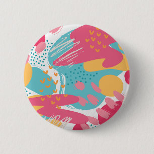 Farbenfrohes Abstrakt Button