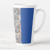 Farbenfrohes Abstrakt  Milchtasse (Rechts)