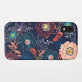 Farbenfrohes abstraktes Blumendesign Case-Mate iPhone Hülle (Rückseite (Horizontal))