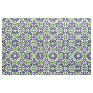 Farbenfrohes abstraktes Blumendesign Stoff