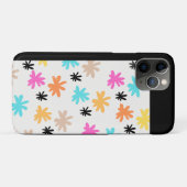 Farbenfrohes abstraktes Blumenmuster-Handyhülle Case-Mate iPhone Hülle (Rückseite (Horizontal))