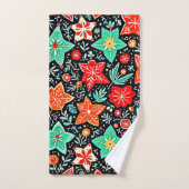 Farbenfrohes abstraktes Holiday-Design Badhandtuch Set (Handtuch)
