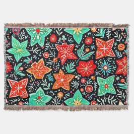 Farbenfrohes abstraktes Holiday-Design Decke