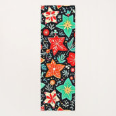 Farbenfrohes abstraktes Holiday-Design Yogamatte (Rückseite)