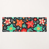 Farbenfrohes abstraktes Holiday-Design Yogamatte (Vorderseite (Horizontal))