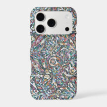 Farbenfrohes abstraktes Mosaik-Muster-Case