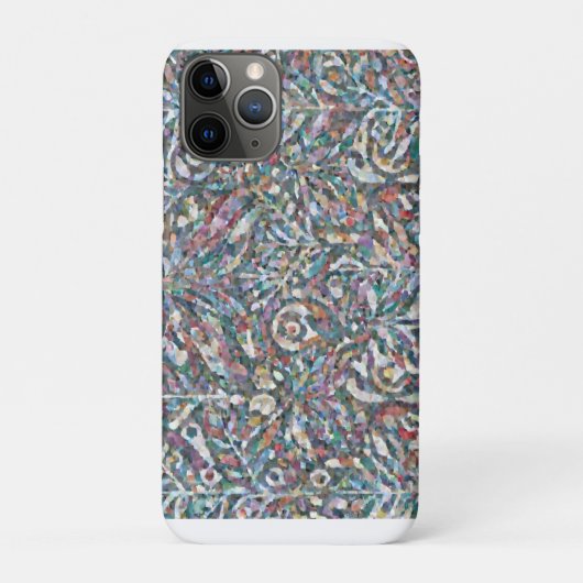 Farbenfrohes abstraktes Mosaik-Muster-Case Case-Mate iPhone Hülle (Rückseite)