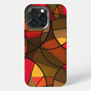 Farbenfrohes abstraktes Muster iPhone 13 Pro Hülle